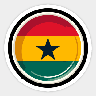 Ghana Flag Sticker